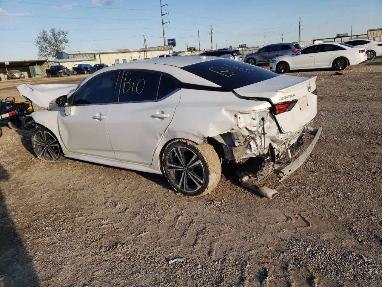 2022 NISSAN SENTRA SR VIN:3N1AB8DV9NY285090