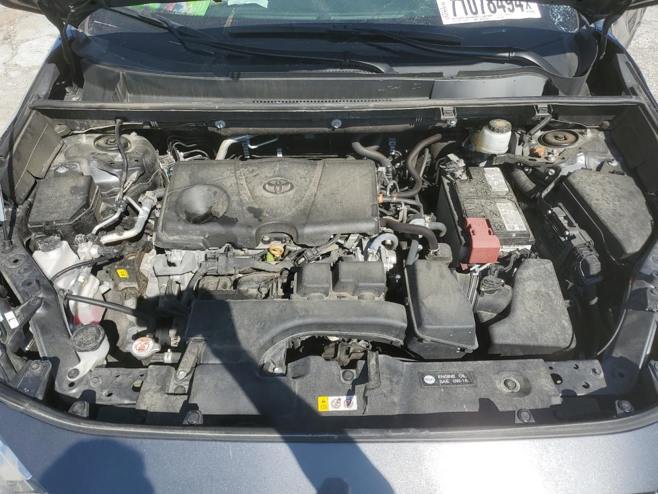 2022 TOYOTA RAV4 XLE VIN:2T3P1RFV5NW316001