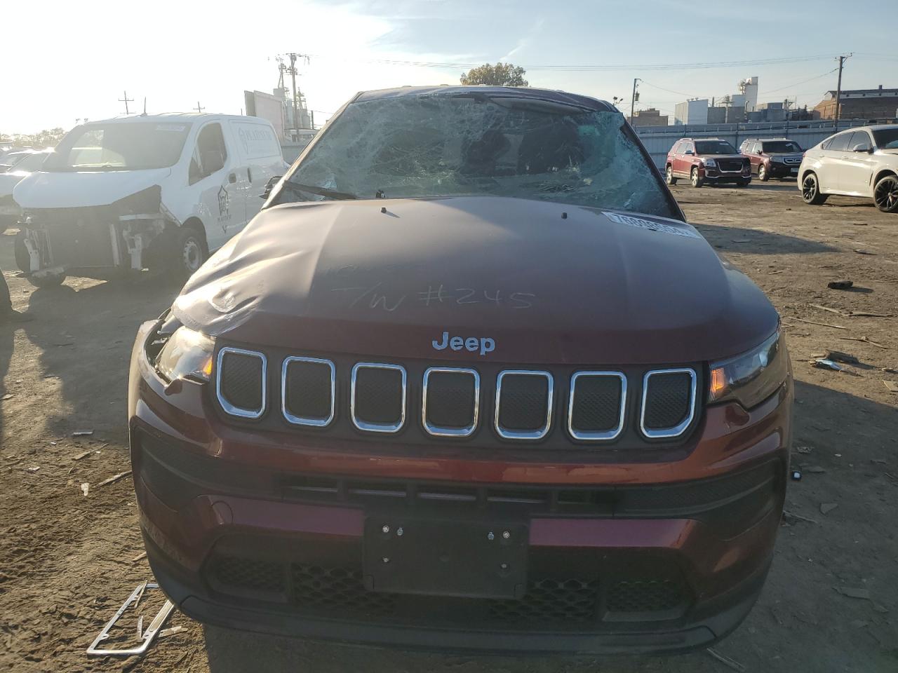 2022 JEEP COMPASS SPORT VIN:3C4NJDAB7NT221115