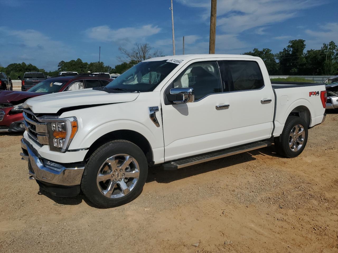 2022 FORD F150 SUPERCREW VIN:1FTFW1E8XNFC10557