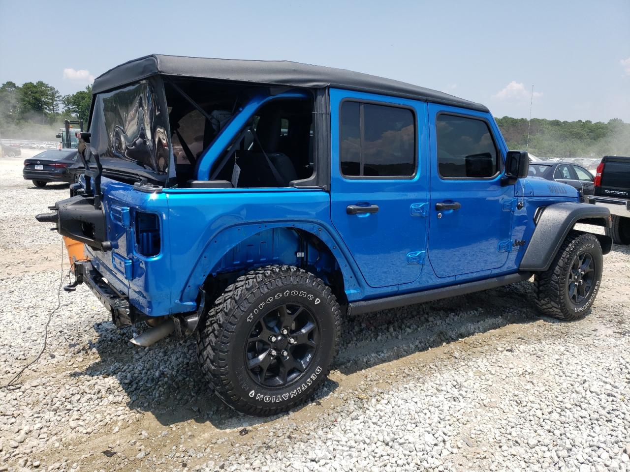 2022 JEEP WRANGLER UNLIMITED SPORT VIN:1C4HJXDN7NW130246