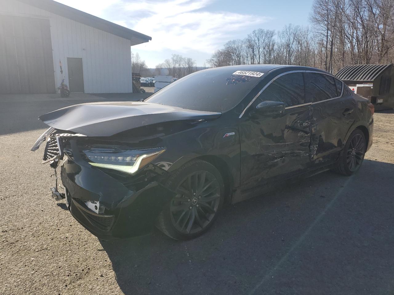 2022 ACURA ILX PREMIUM A-SPEC VIN:19UDE2F88NA006255