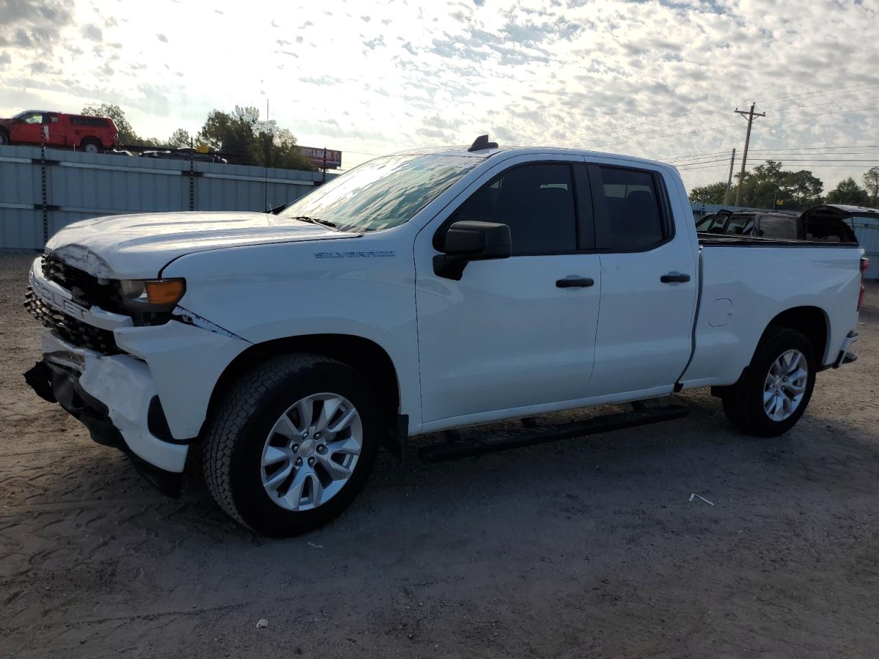 2022 CHEVROLET SILVERADO LTD C1500 CUSTOM VIN:1GCRWBEKXNZ208062