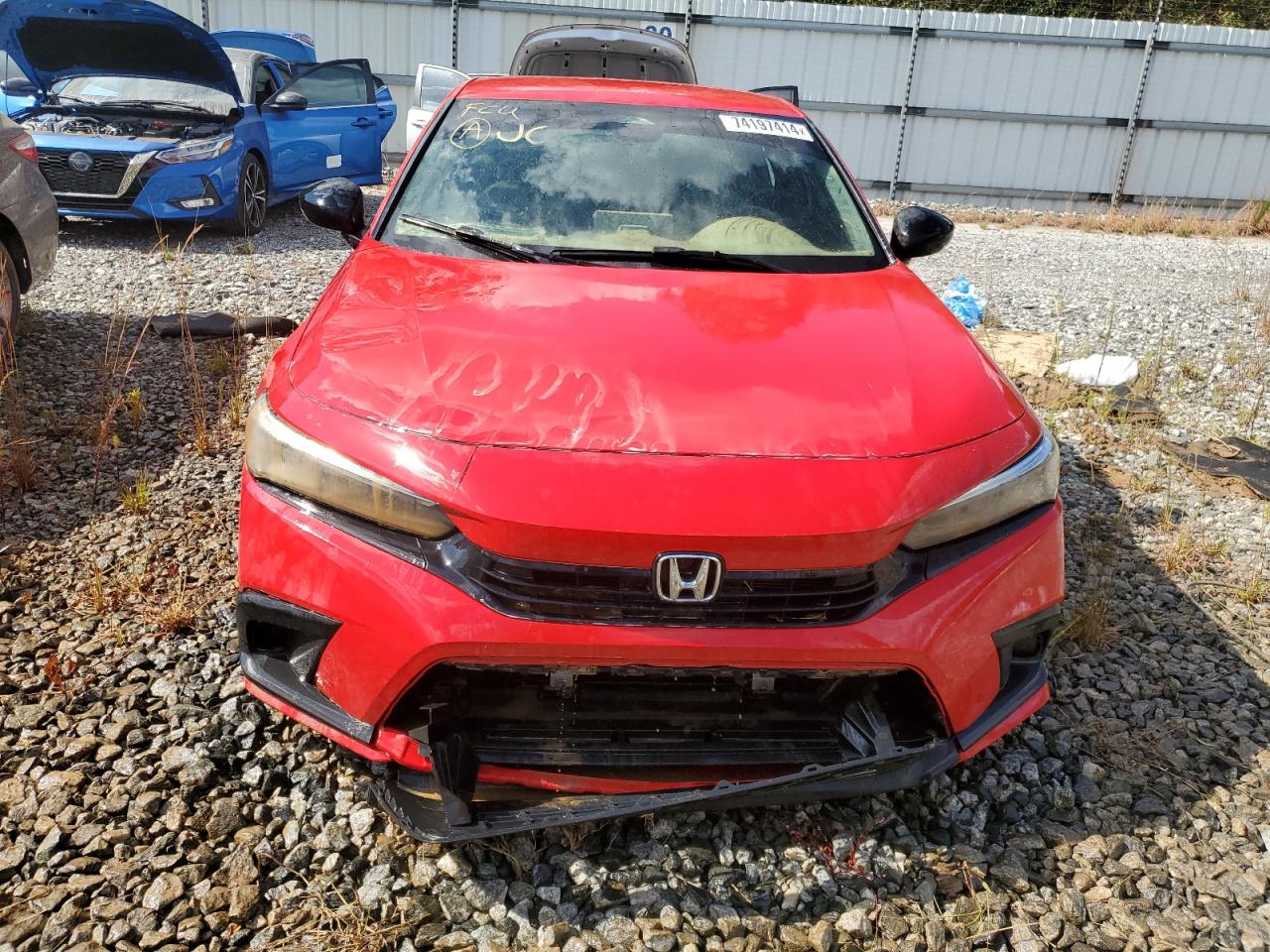 2023 HONDA CIVIC SPORT VIN:2HGFE2F58PH552184