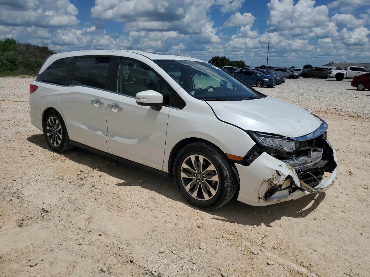 2022 HONDA ODYSSEY EXL VIN:5FNRL6H73NB005530