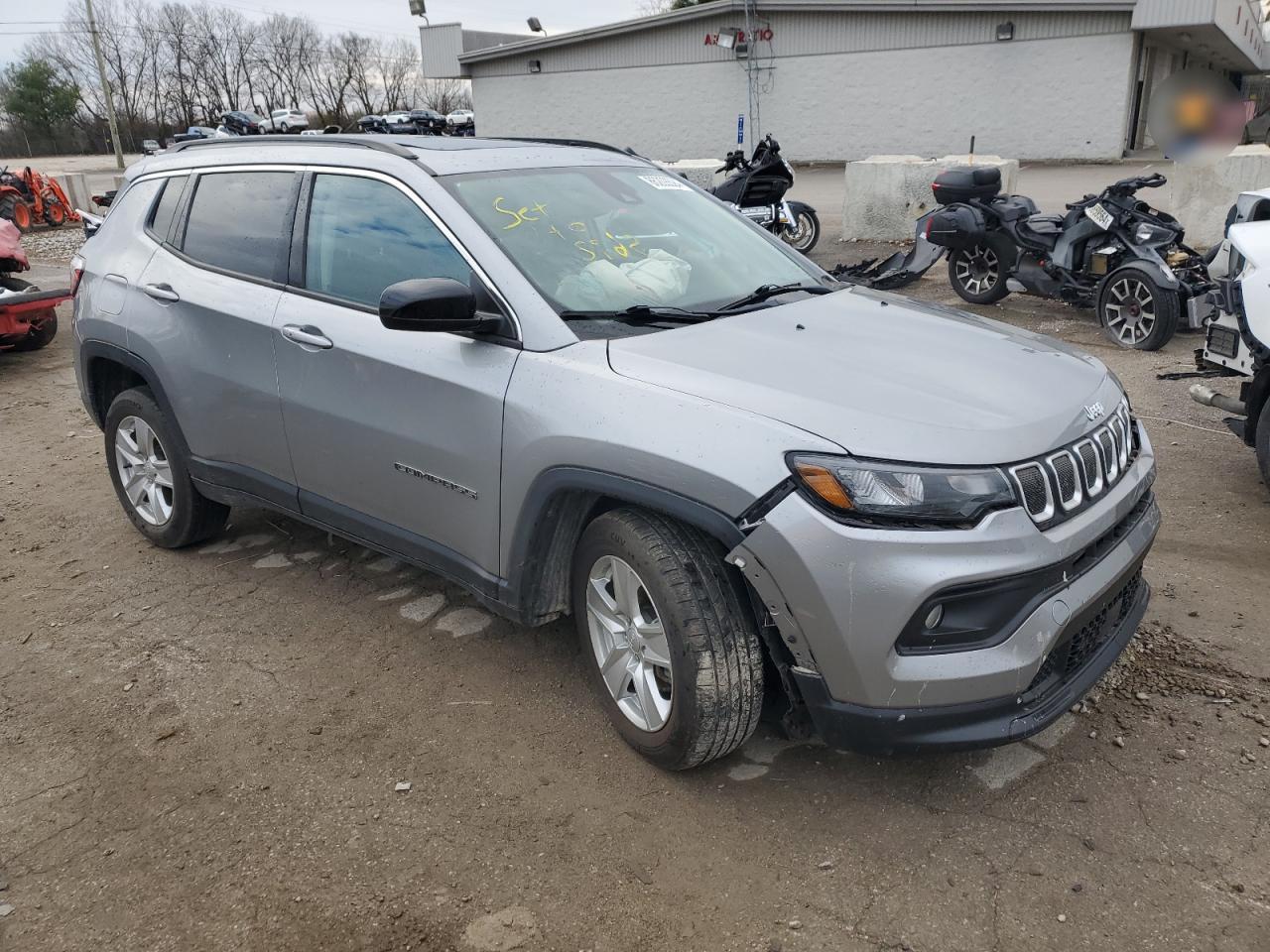 2022 JEEP COMPASS LATITUDE VIN:3C4NJDBB9NT121998