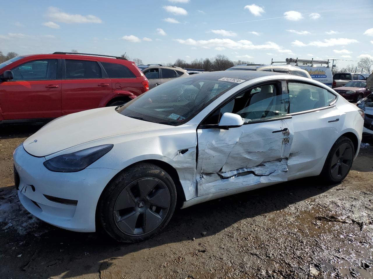 2023 TESLA MODEL 3  VIN:5YJ3E1EA7PF571132