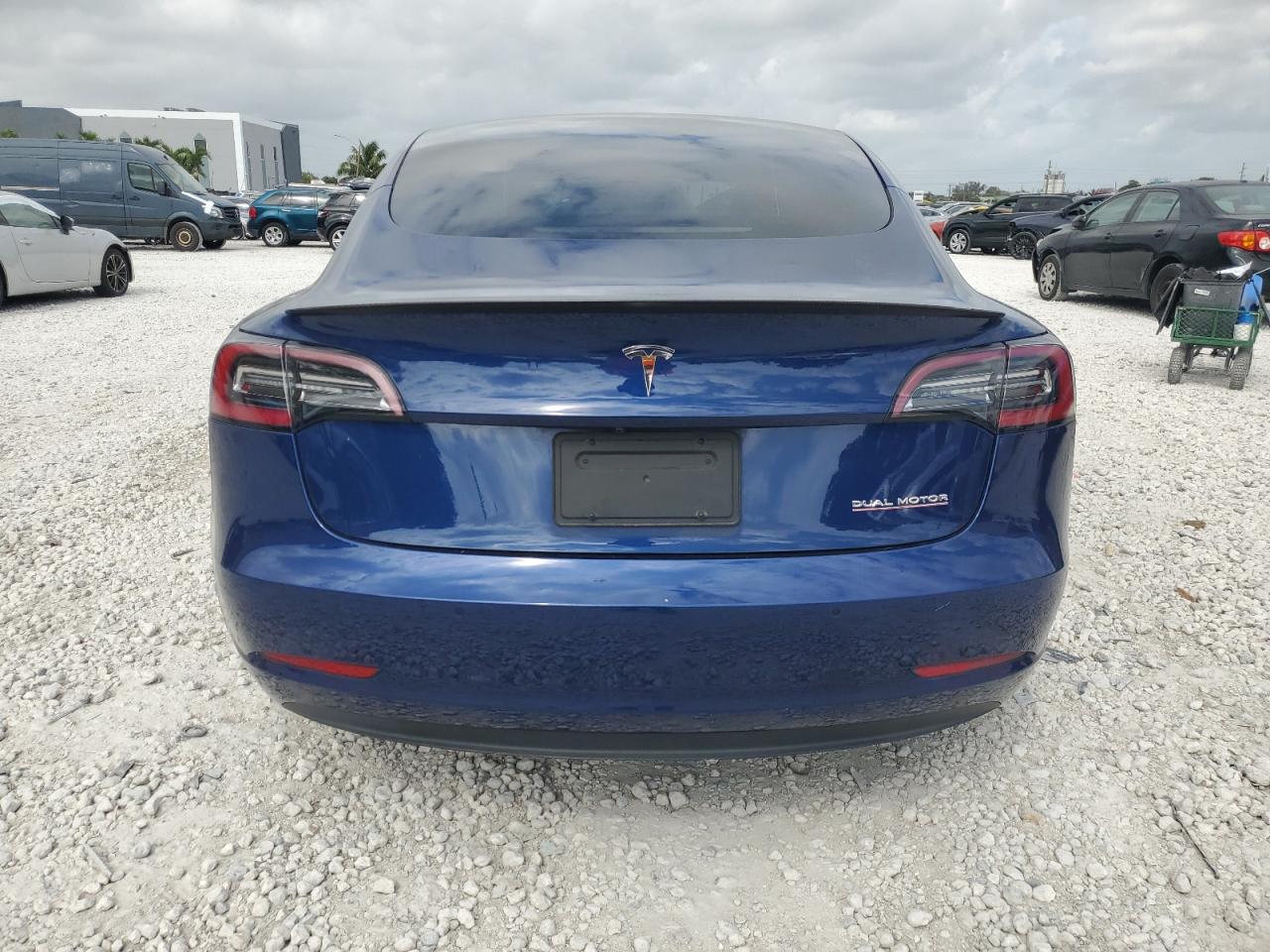 2022 TESLA MODEL 3  VIN:5YJ3E1EC6NF254487