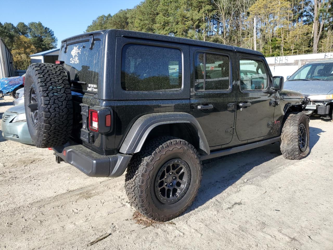 2022 JEEP WRANGLER UNLIMITED RUBICON VIN:1C4JJXFG7NW102799