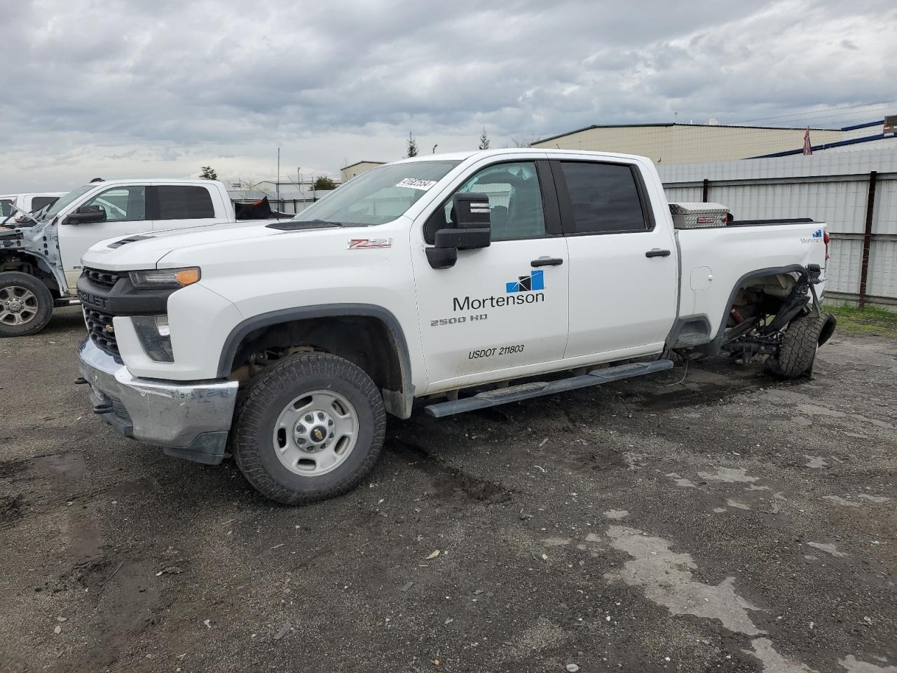 2022 CHEVROLET SILVERADO K2500 HEAVY DUTY VIN:2GC1YLE78N1208000