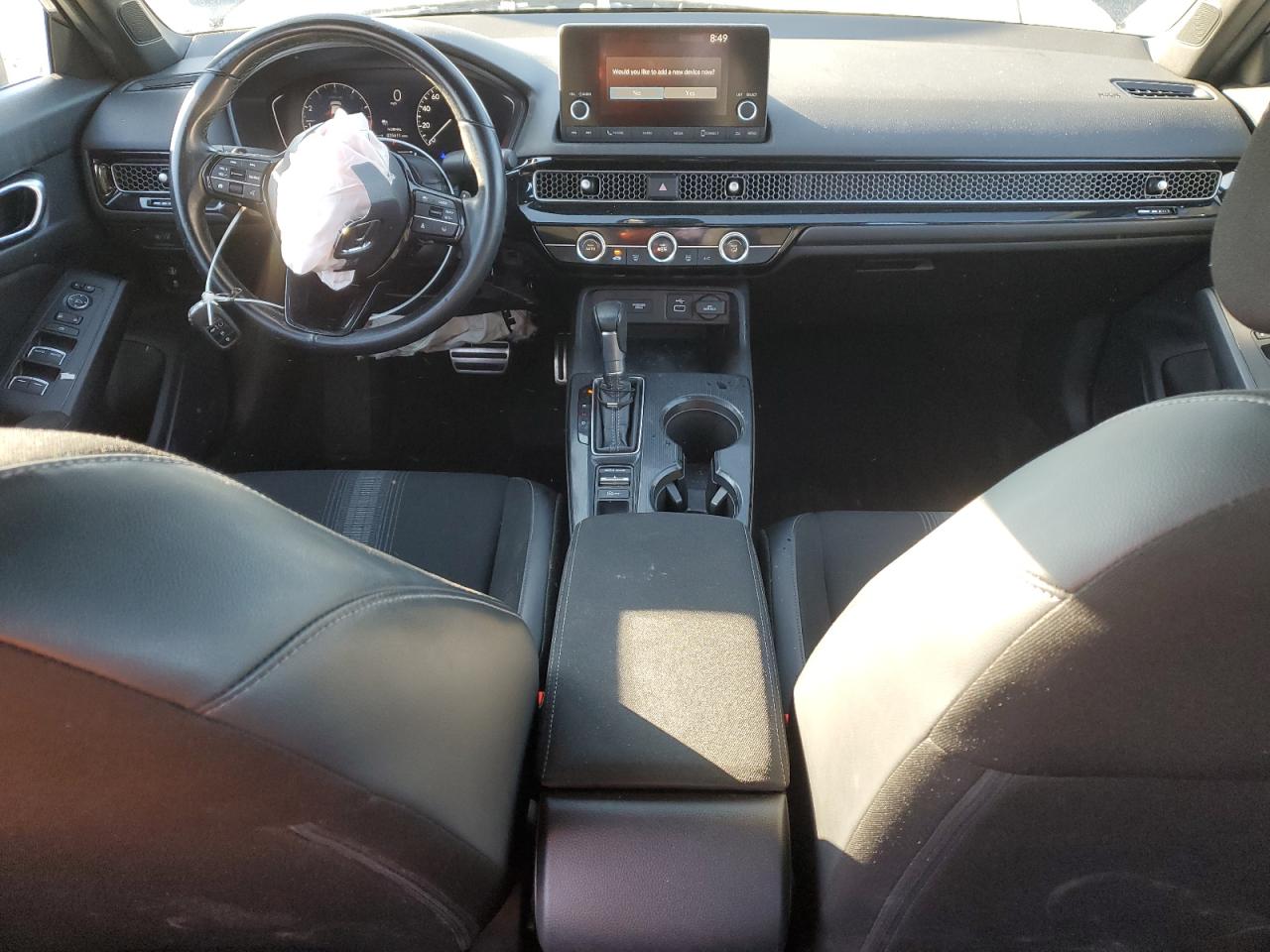 2022 HONDA CIVIC SPORT VIN:2HGFE2F56NH573984