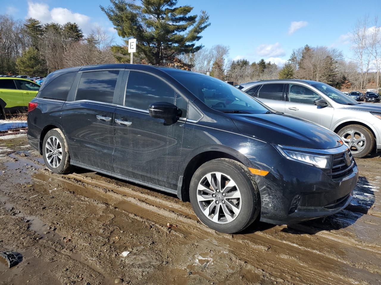 2022 HONDA ODYSSEY EXL VIN:5FNRL6H73NB032128