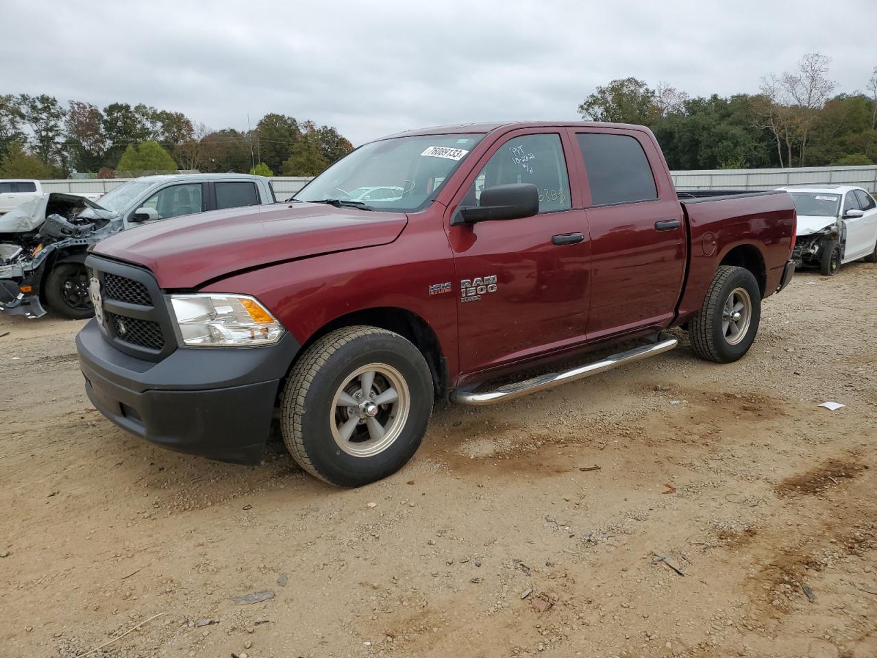 2022 RAM 1500 CLASSIC TRADESMAN VIN:3C6RR6KT3NG172119