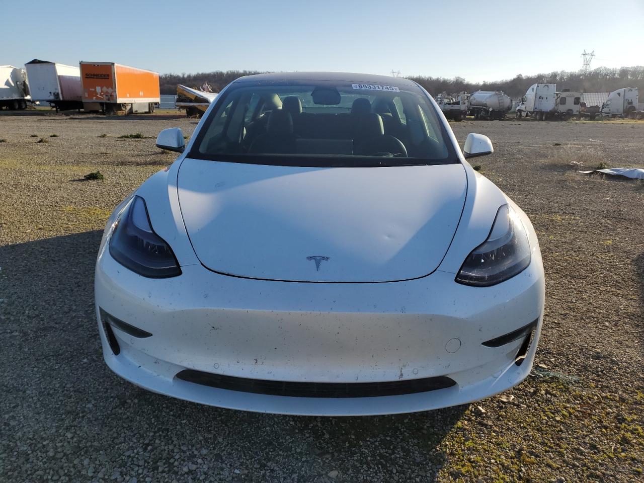 2022 TESLA MODEL 3  VIN:5YJ3E1EB9NF222043
