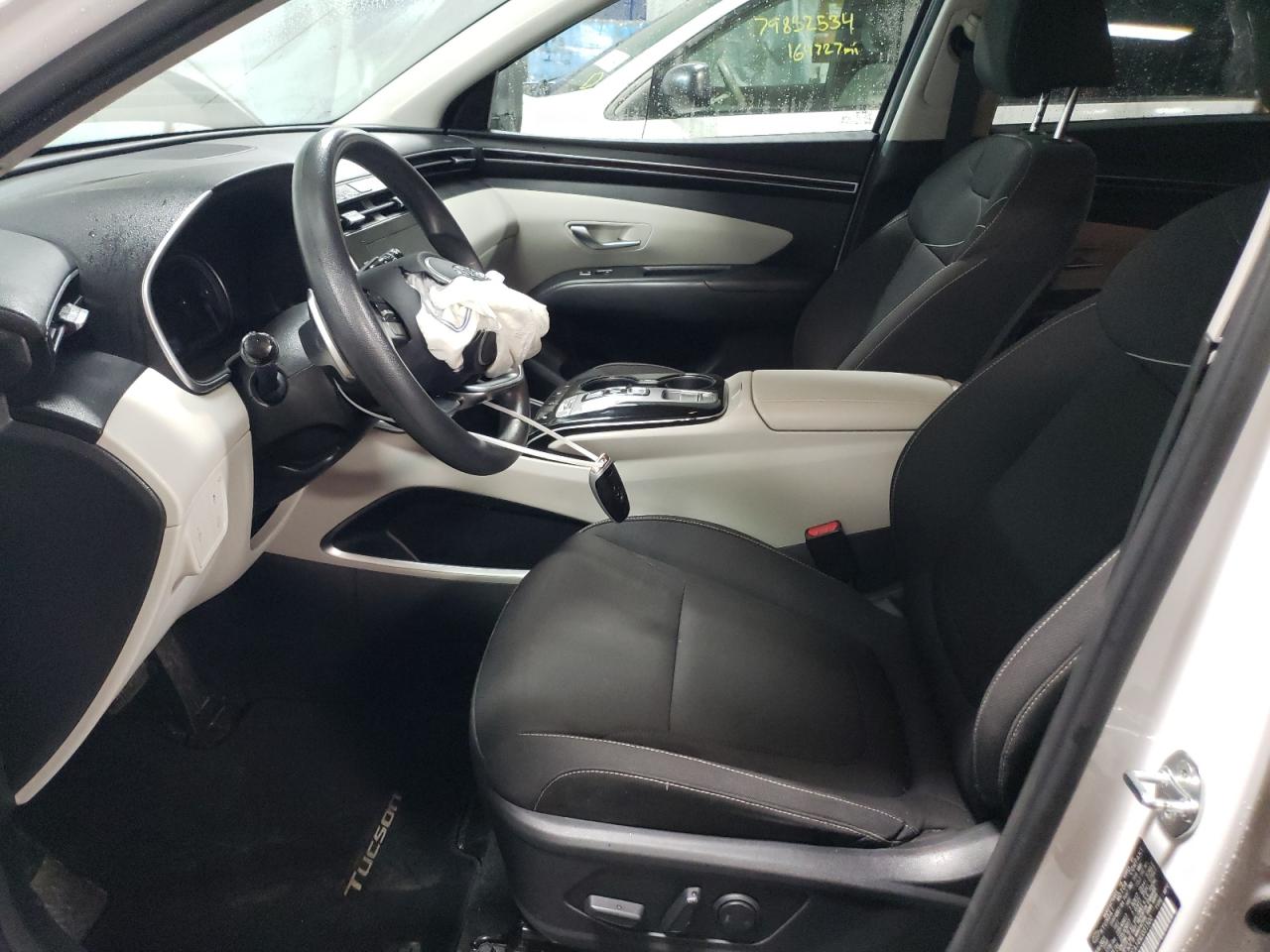 2022 HYUNDAI TUCSON BLUE VIN:KM8JBCA14NU031500