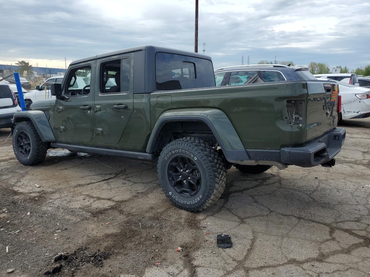 2022 JEEP GLADIATOR SPORT VIN:1C6HJTAG8NL155700