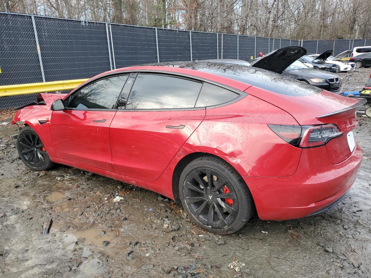 2022 TESLA MODEL 3  VIN:5YJ3E1EAXNF187262