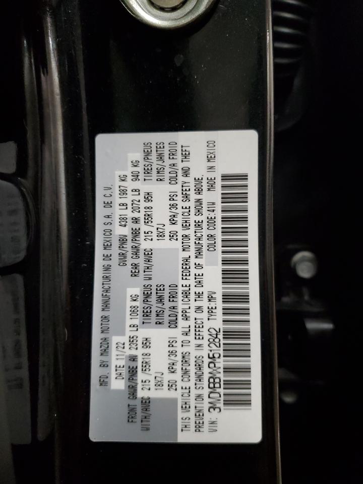 2023 MAZDA CX-30 SELECT VIN:3MVDMBBMXPM512842