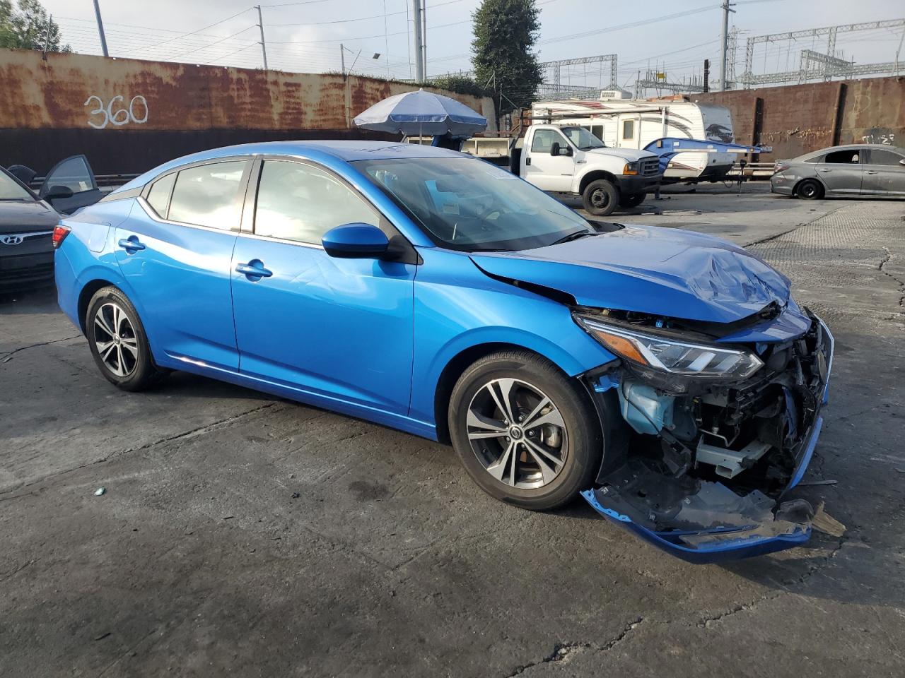 2022 NISSAN SENTRA SV VIN:3N1AB8CVXNY300696