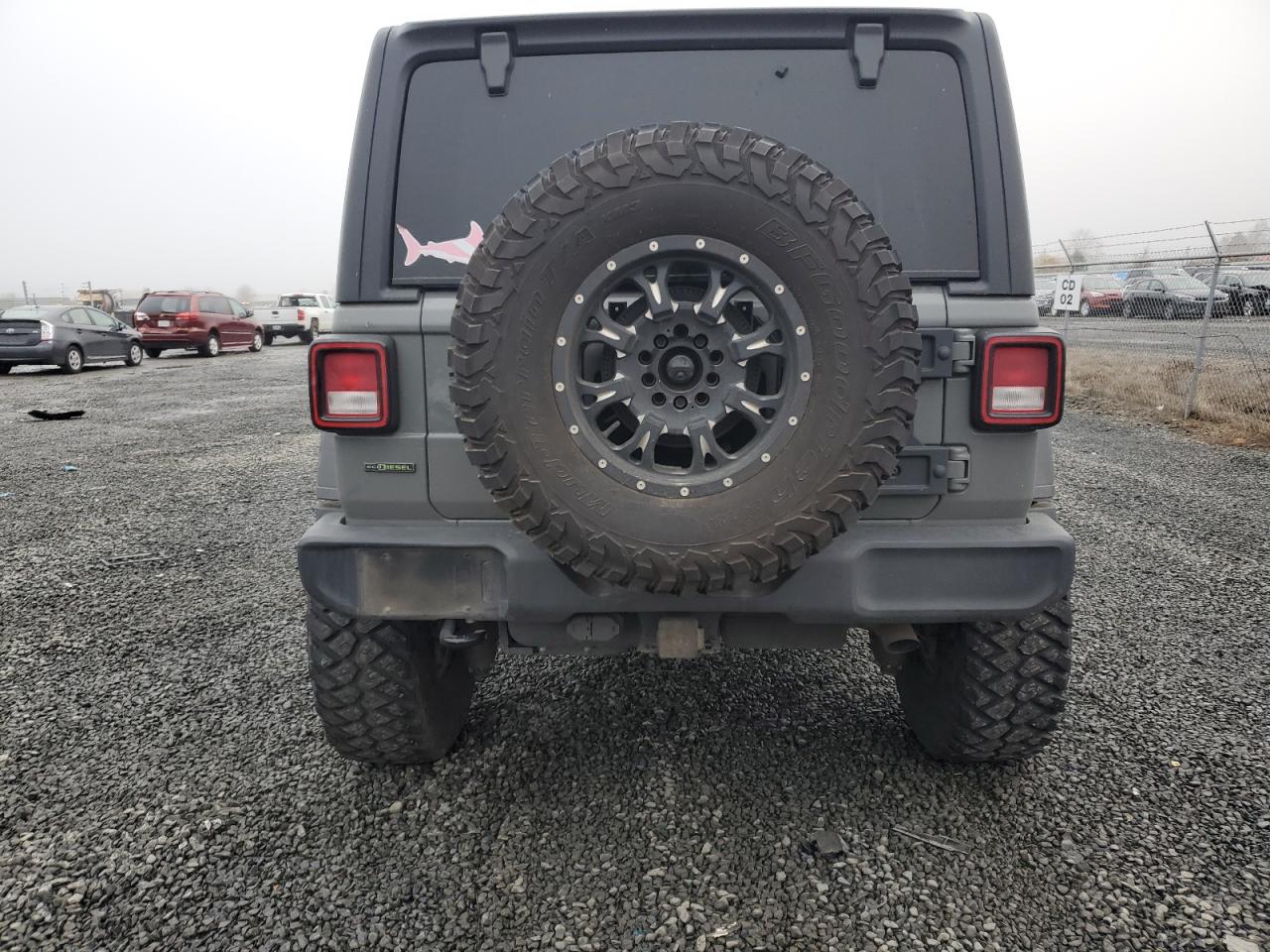2022 JEEP WRANGLER UNLIMITED SPORT VIN:1C4HJXDM1NW241284