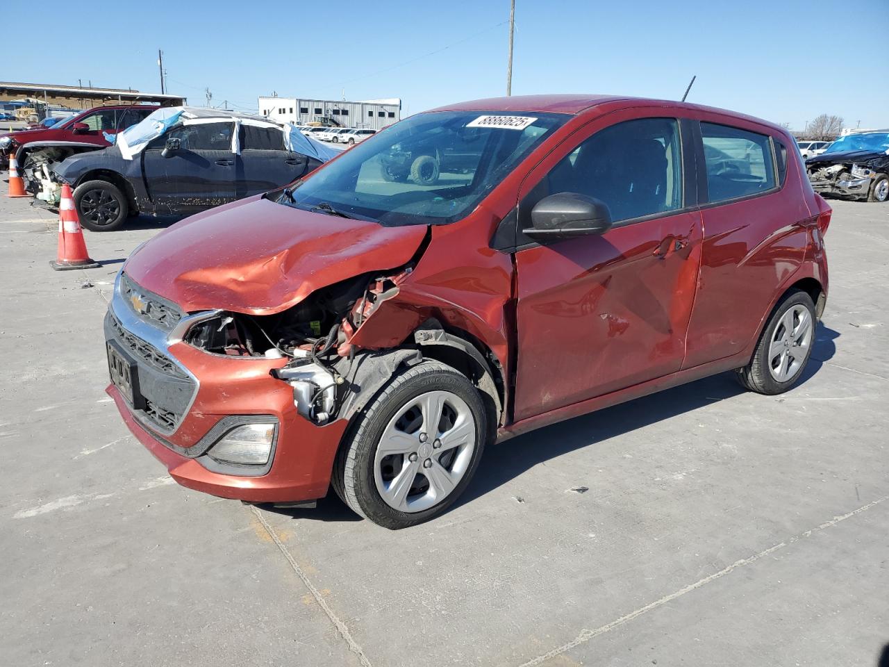 2022 CHEVROLET SPARK LS VIN:KL8CB6SA3NC031497