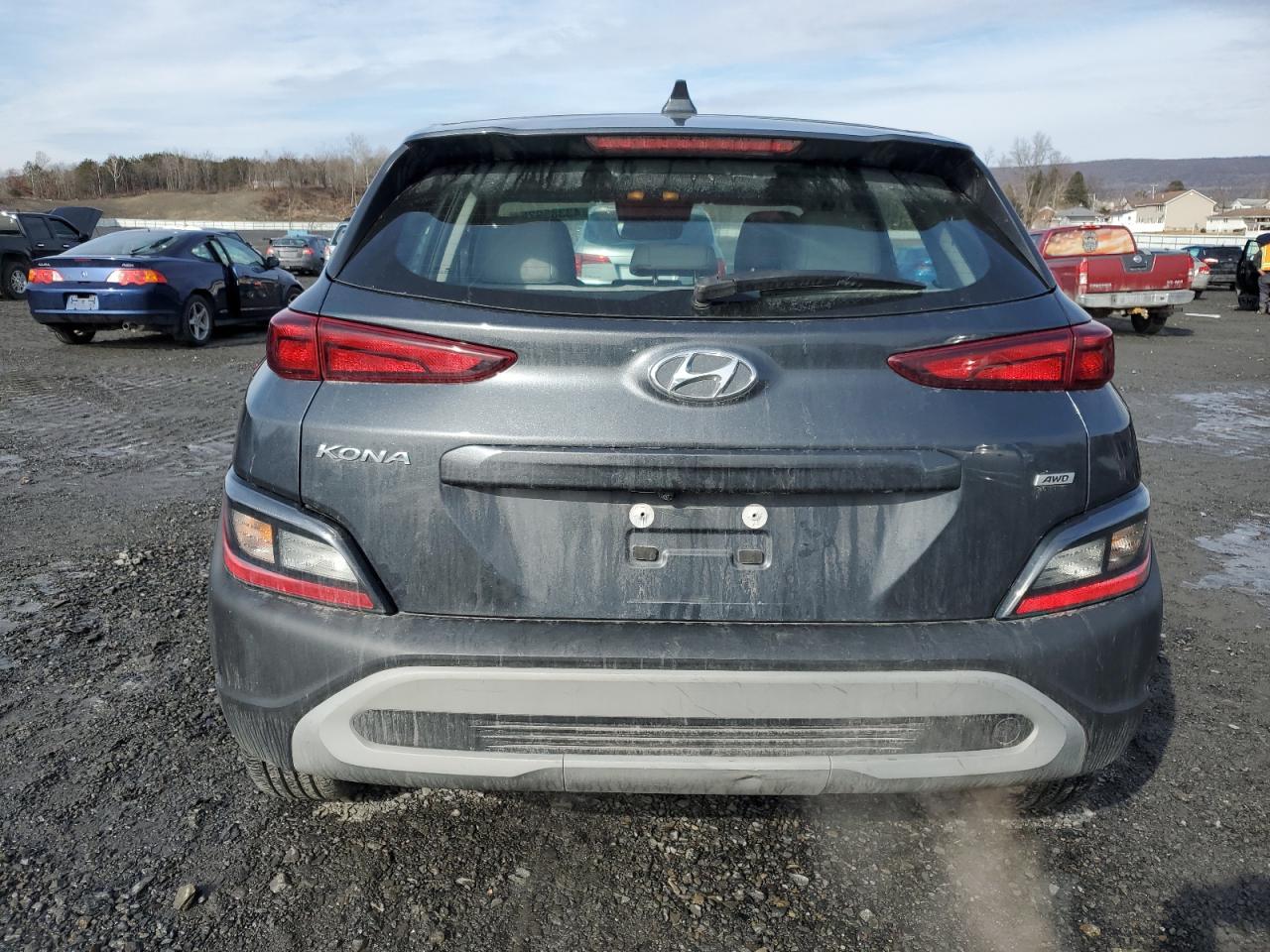 2022 HYUNDAI KONA SEL VIN:KM8K2CABXNU776913