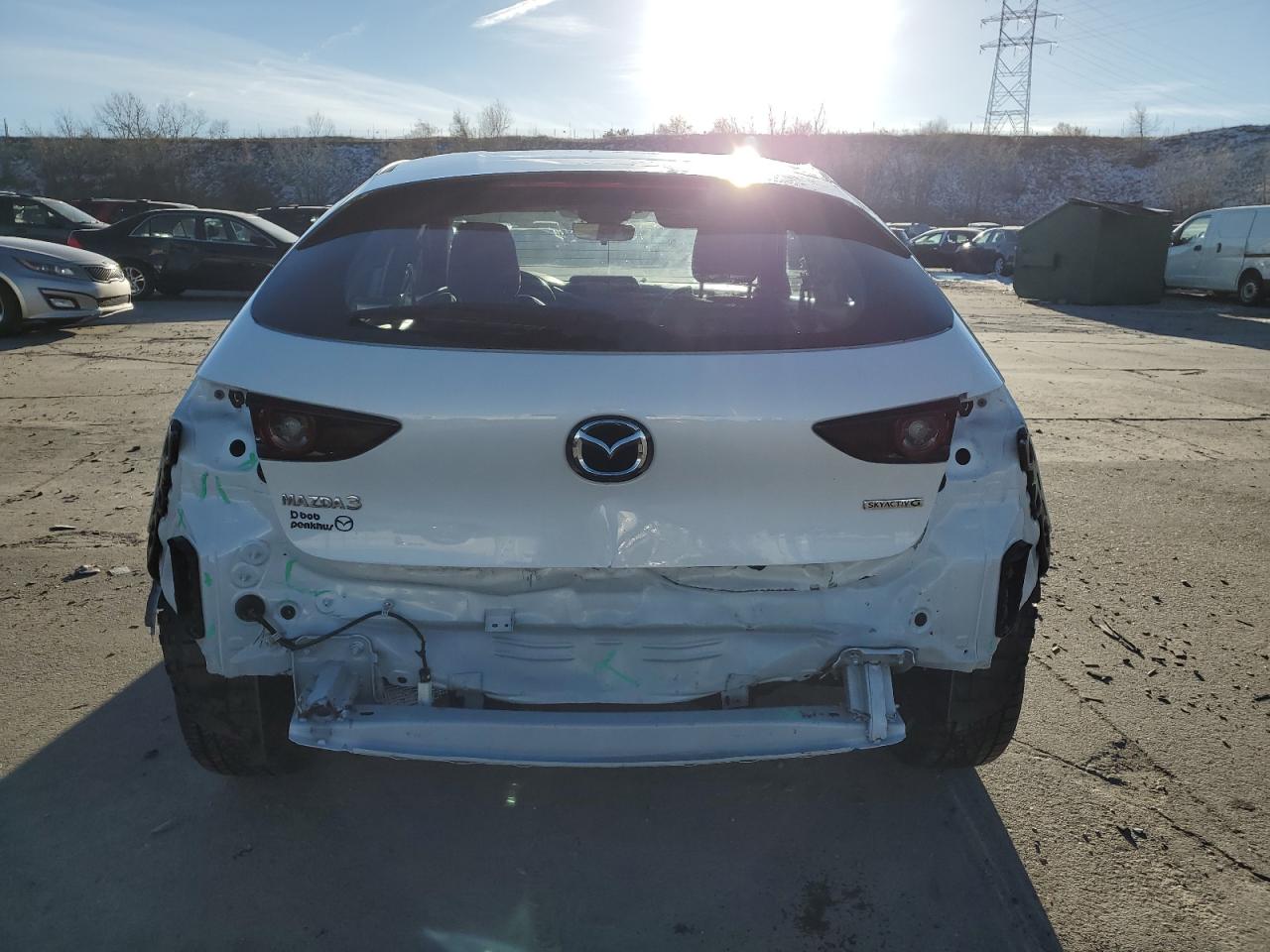 2022 MAZDA 3 SELECT VIN:JM1BPAKL5N1516194