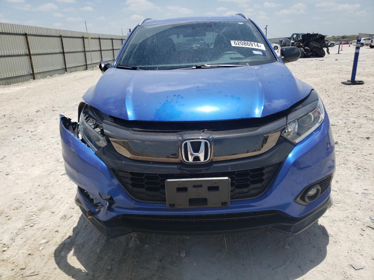 2022 HONDA HR-V SPORT VIN:3CZRU5H12NM724406