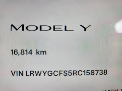 2023 Tesla Model Y VIN:
