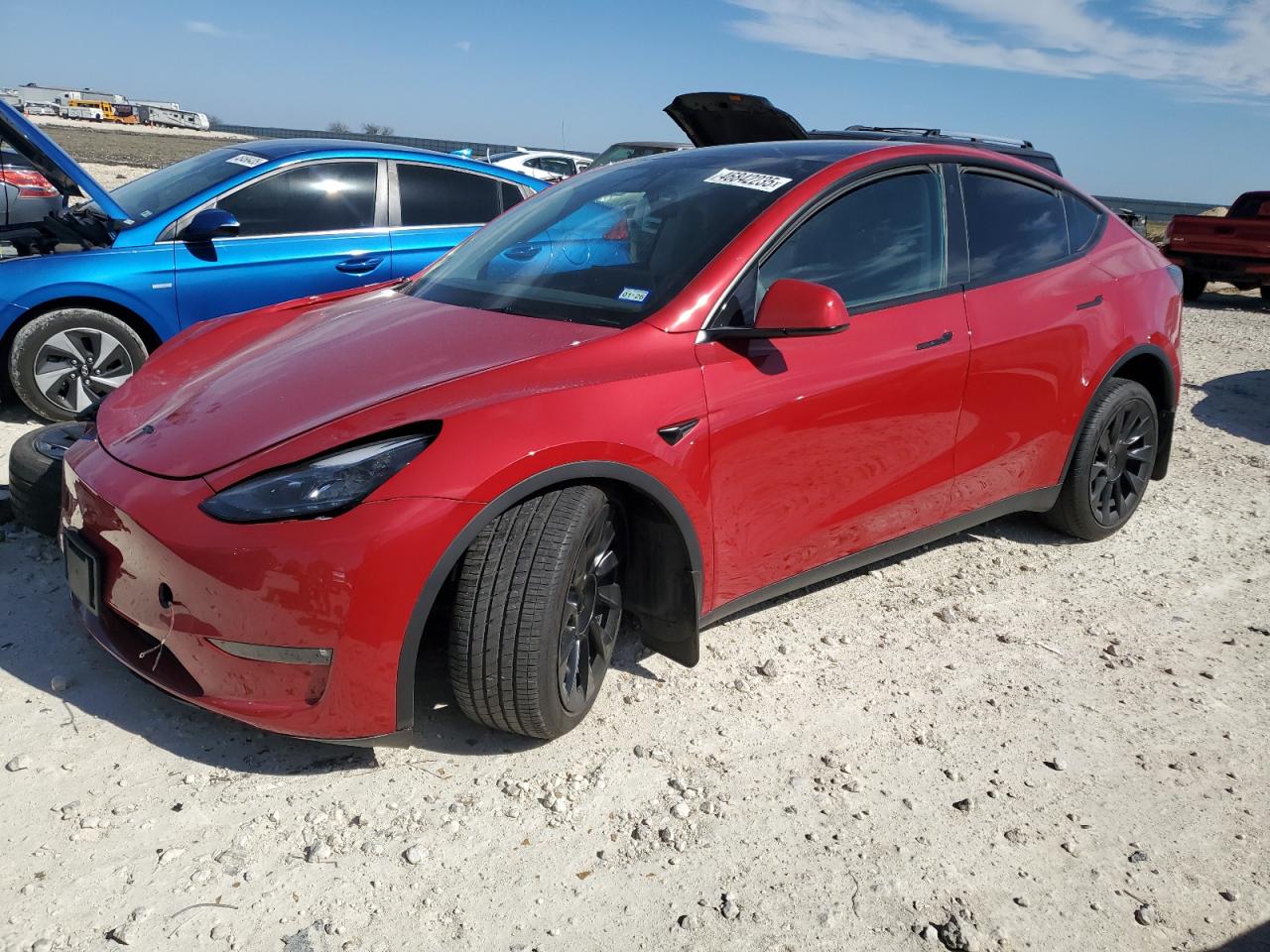 2023 TESLA MODEL Y  VIN:7SAYGAEE8PF632851