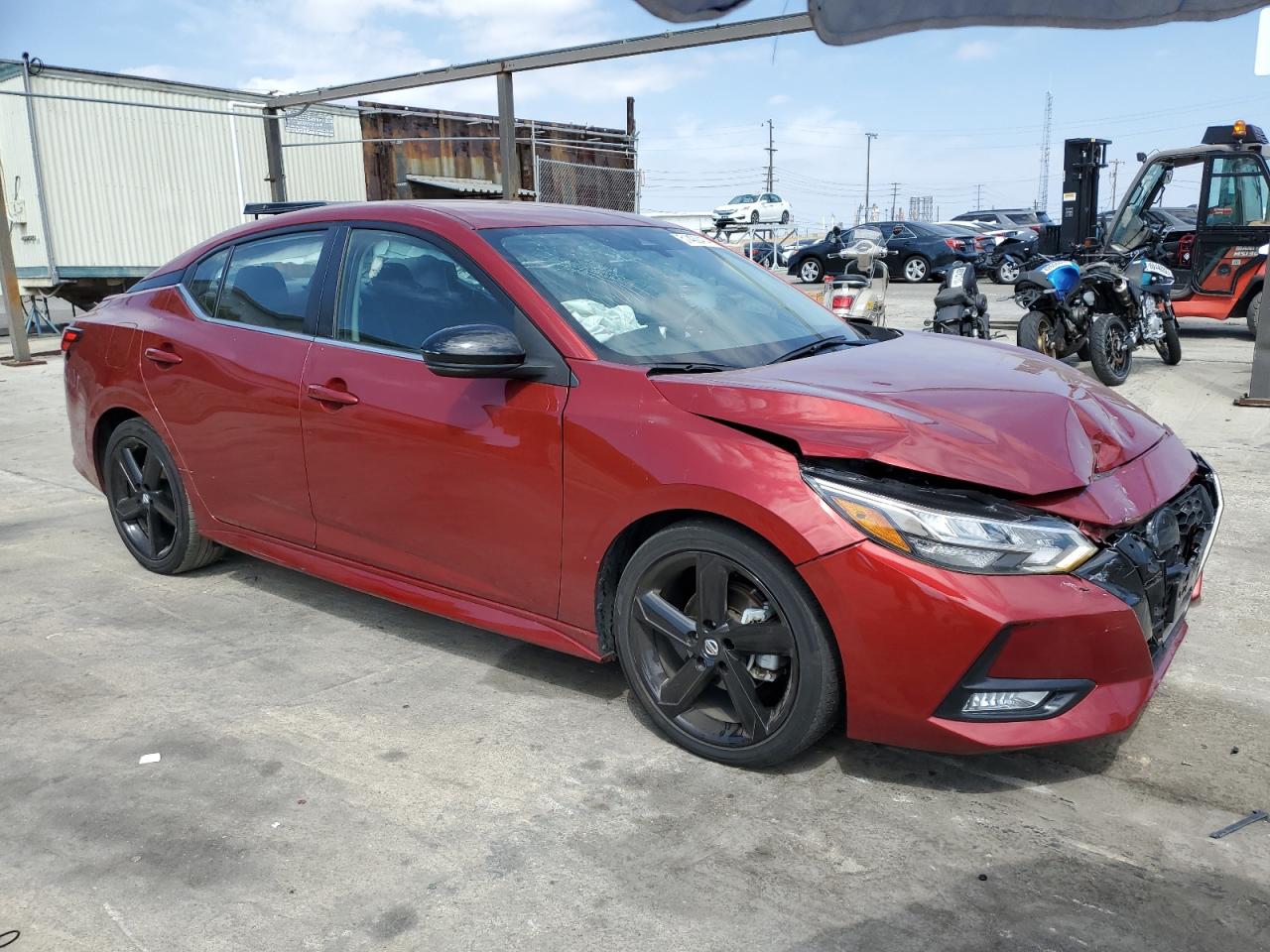 2022 NISSAN SENTRA SR VIN:3N1AB8DV2NY287960