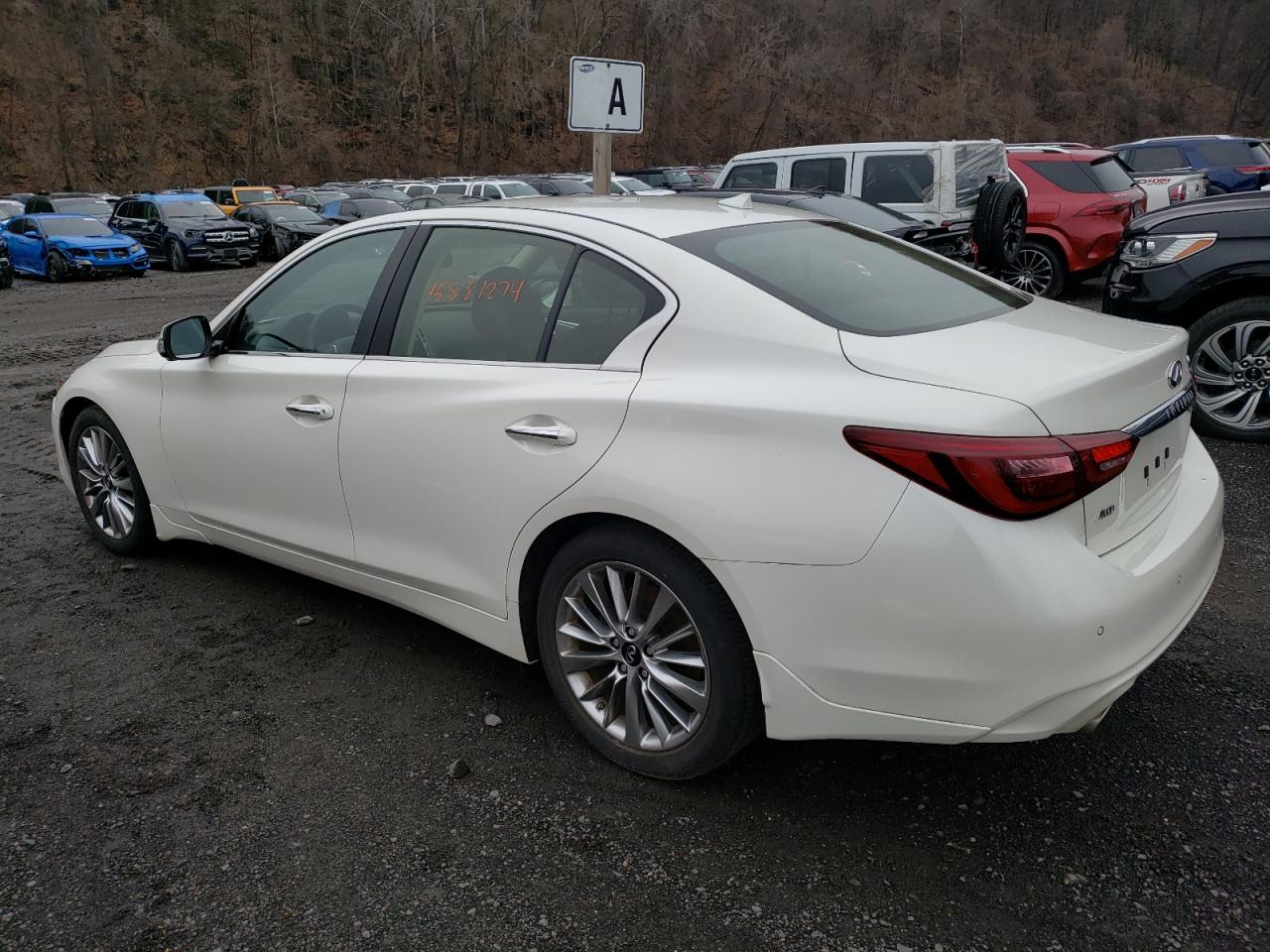 2022 INFINITI Q50 LUXE VIN:JN1EV7BR5NM341098