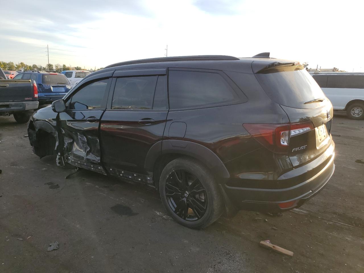 2022 HONDA PILOT TRAILSPORT VIN:5FNYF6H84NB058636