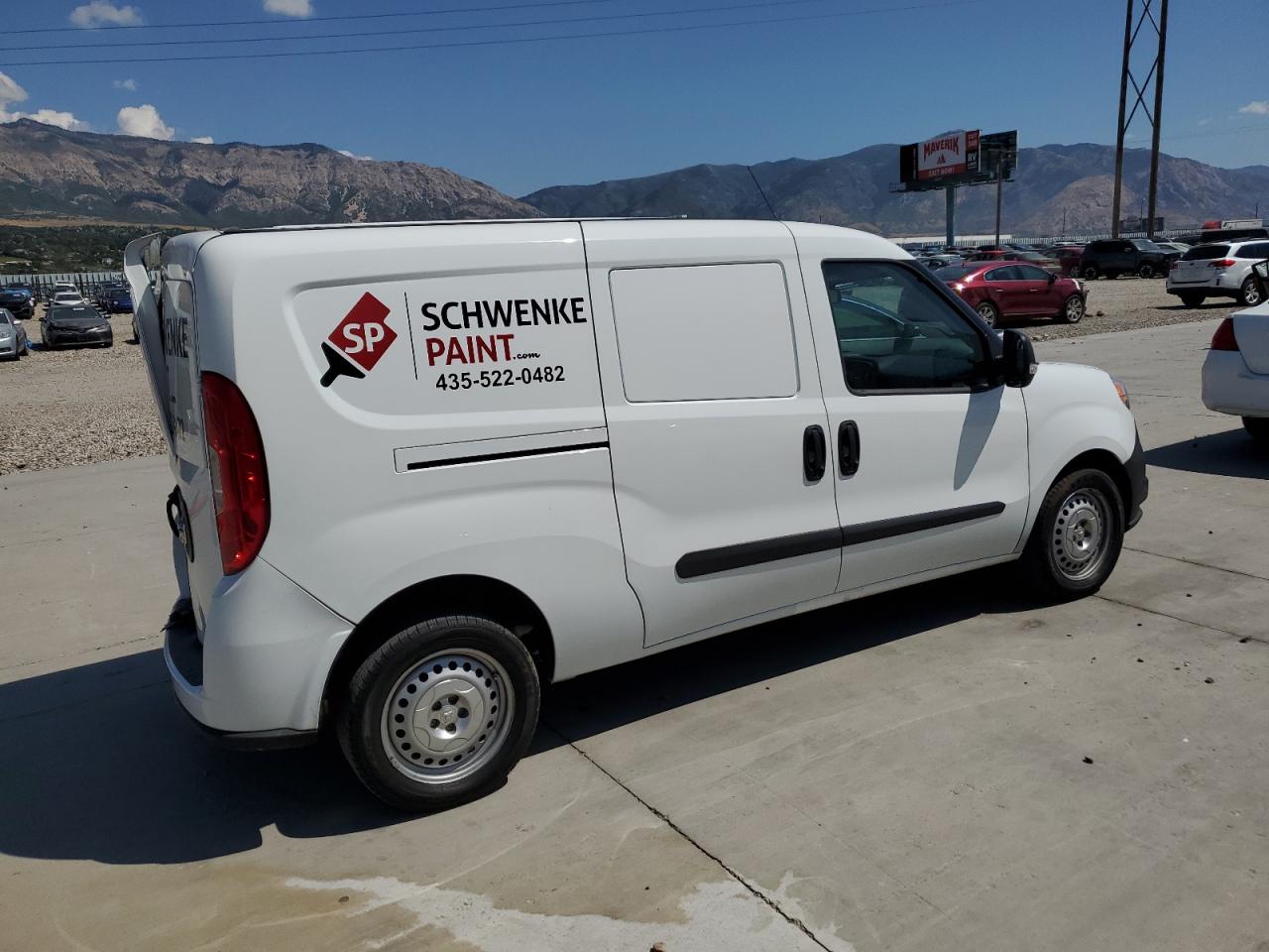 2022 RAM PROMASTER CITY TRADESMAN VIN:ZFBHRFAB1N6W82504