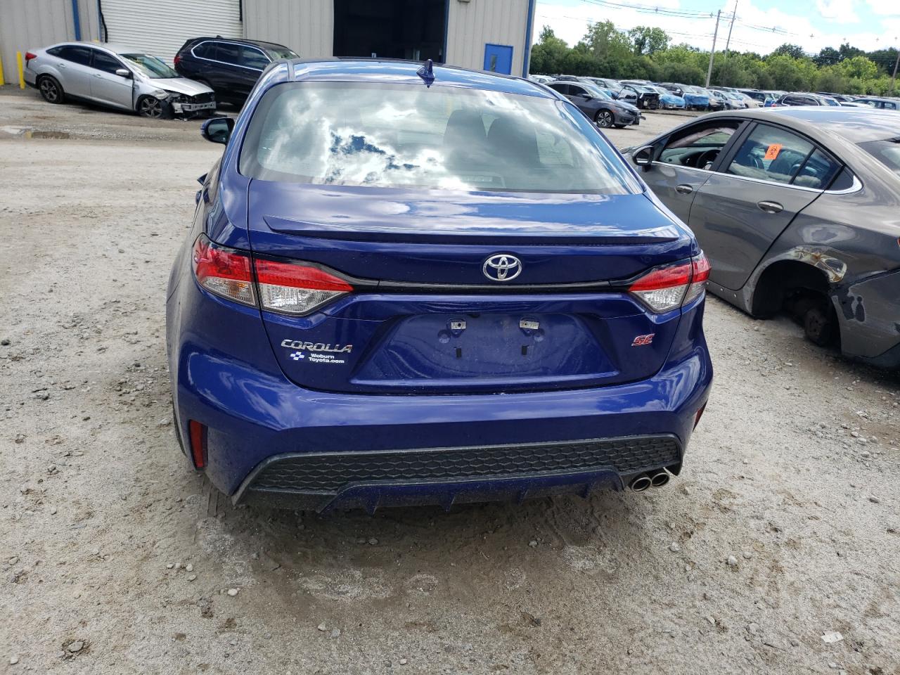 2022 TOYOTA COROLLA SE VIN:5YFP4MCE5NP125185