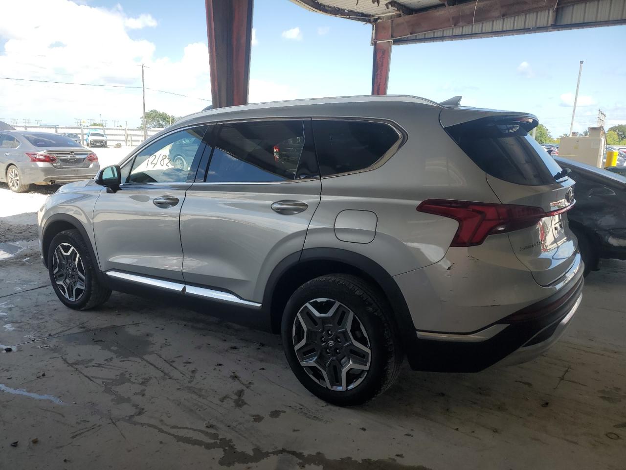 2022 HYUNDAI SANTA FE BLUE VIN:KM8S2DA10NU045338
