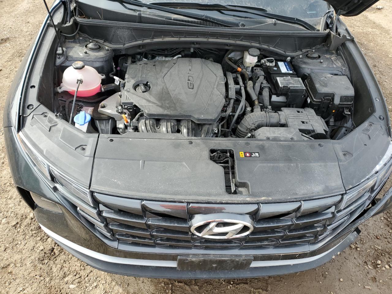 2022 HYUNDAI TUCSON SEL VIN:5NMJBCAE3NH158334