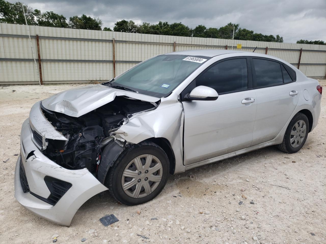 2022 KIA RIO LX VIN:3KPA24AD8NE504589