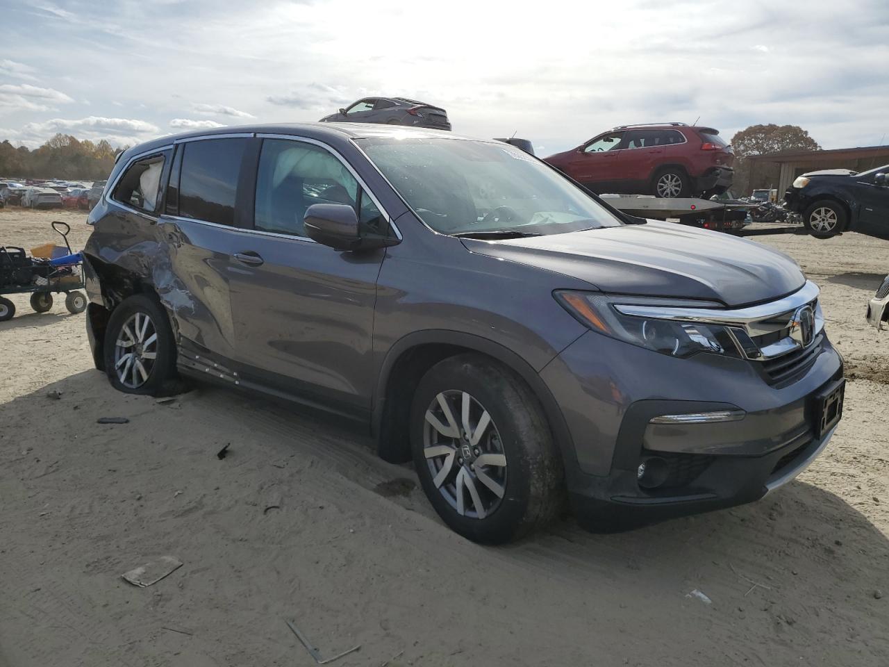 2022 HONDA PILOT EXL VIN:5FNYF6H57NB002311