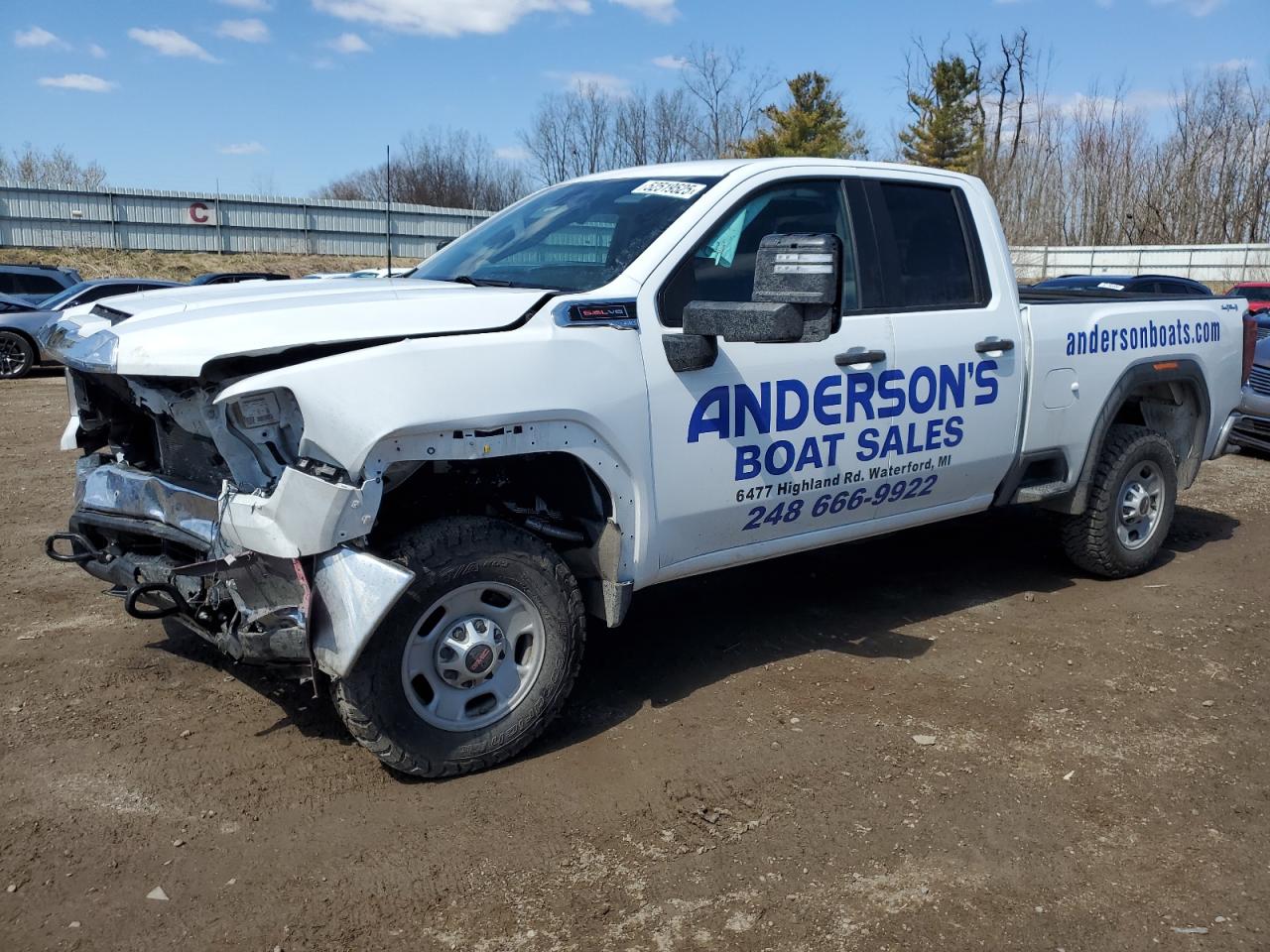 2023 GMC SIERRA K2500 HEAVY DUTY VIN:1GT59LE70PF252471
