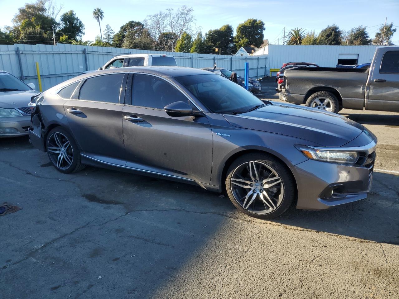 2022 HONDA ACCORD TOURING HYBRID VIN:1HGCV3F95NA014873