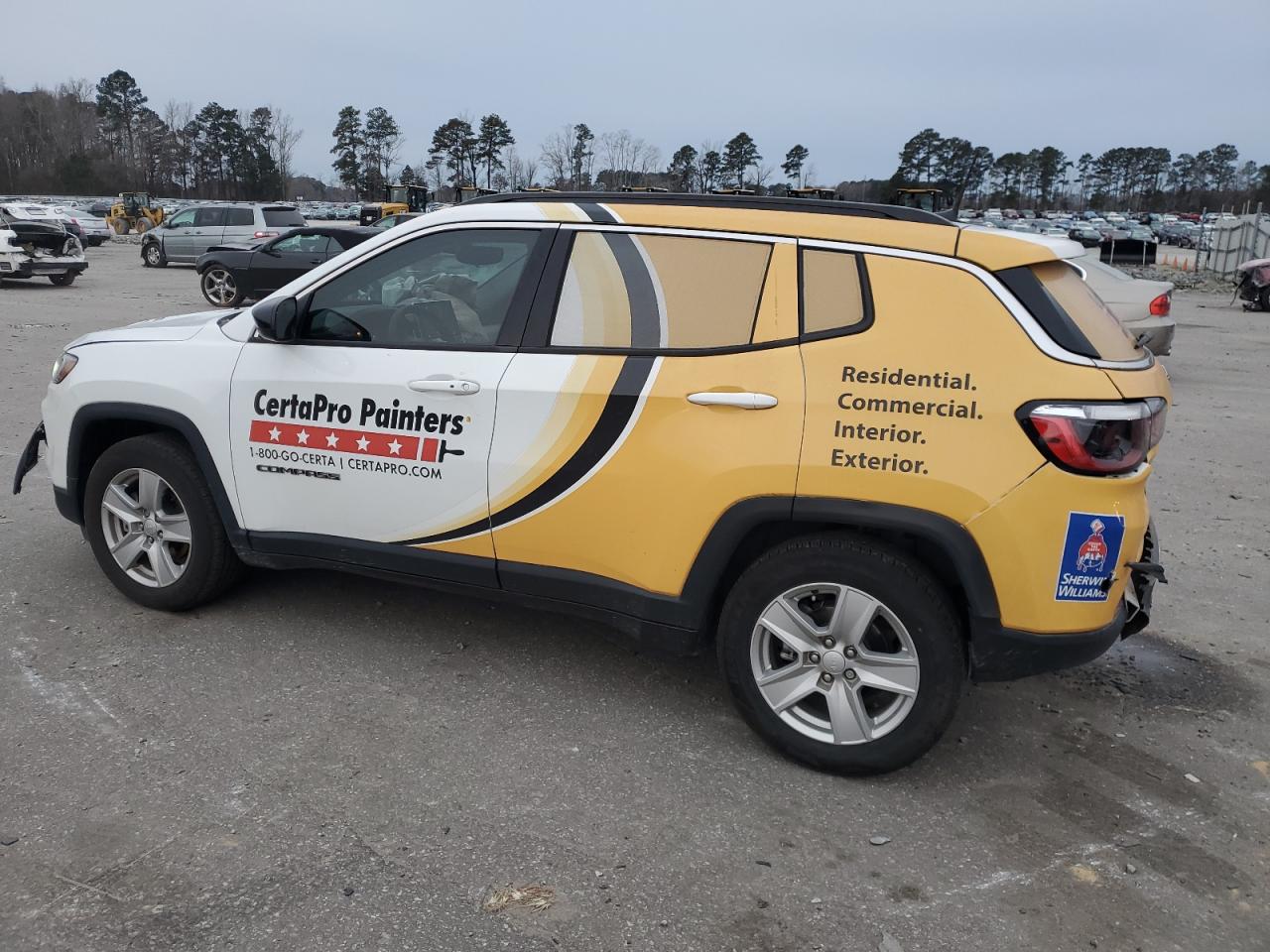 2022 JEEP COMPASS LATITUDE VIN:WBA3N9C51FK247306