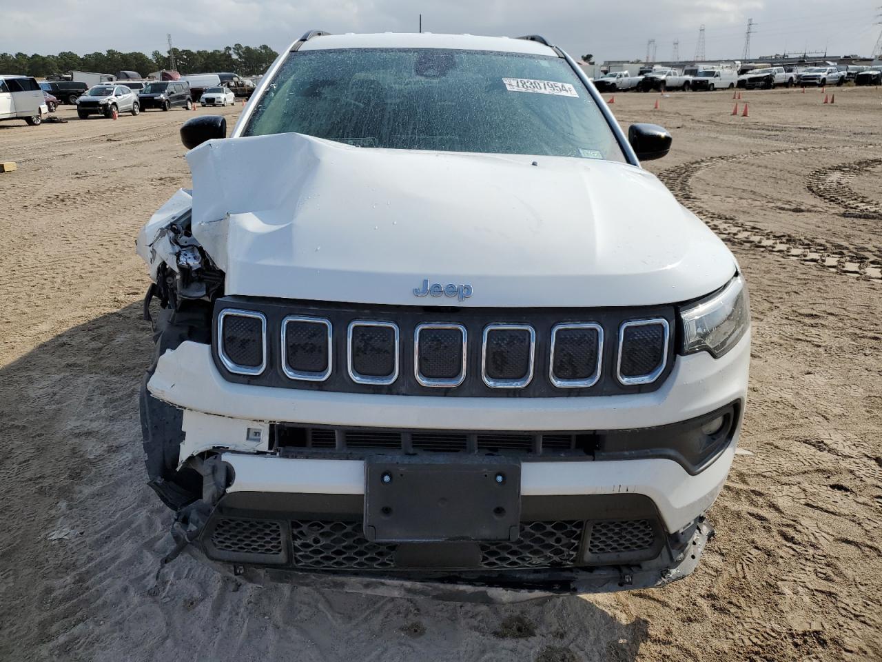 2022 JEEP COMPASS LATITUDE VIN:3C4NJCBB4NT225695