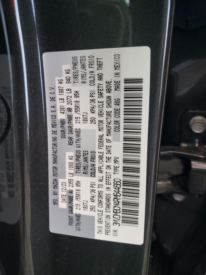 2024 MAZDA CX-30 PREFERRED VIN:3MVDMBCM4RM644660