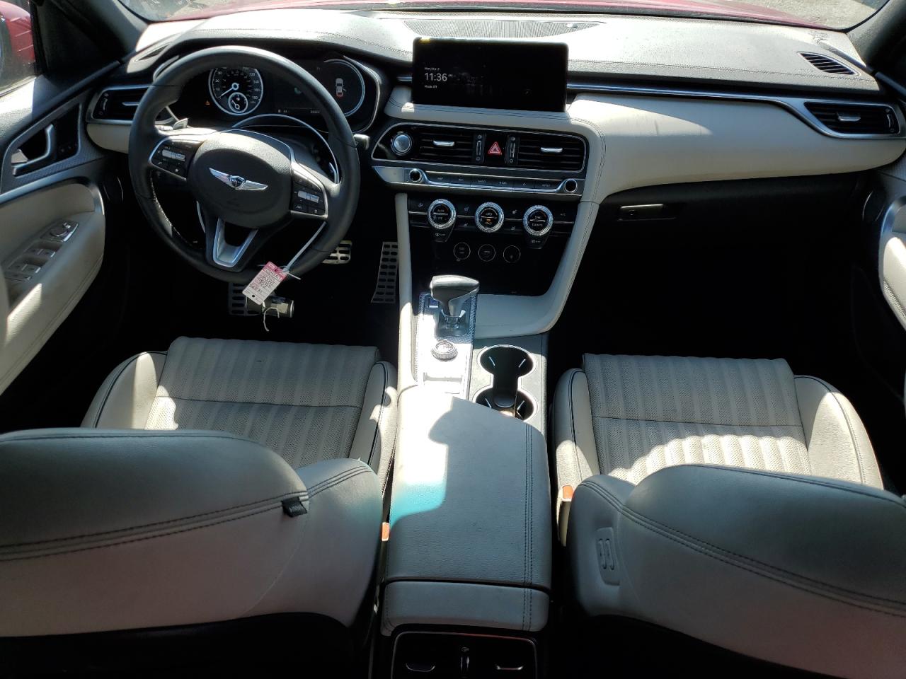 2023 GENESIS G70 BASE VIN:KMTG34TA8PU120814