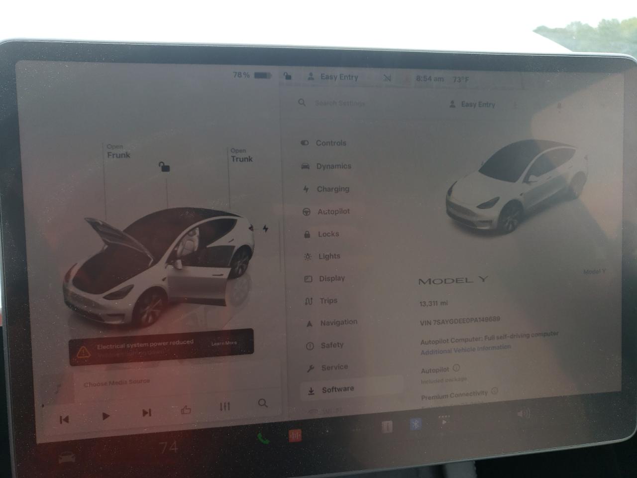 2023 TESLA MODEL Y  VIN:7SAYGDEE0PA149689