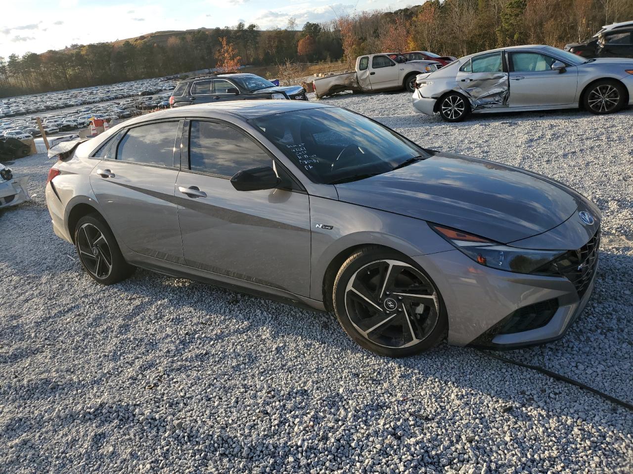 2023 HYUNDAI ELANTRA N LINE VIN:KMHLR4AF9PU609602