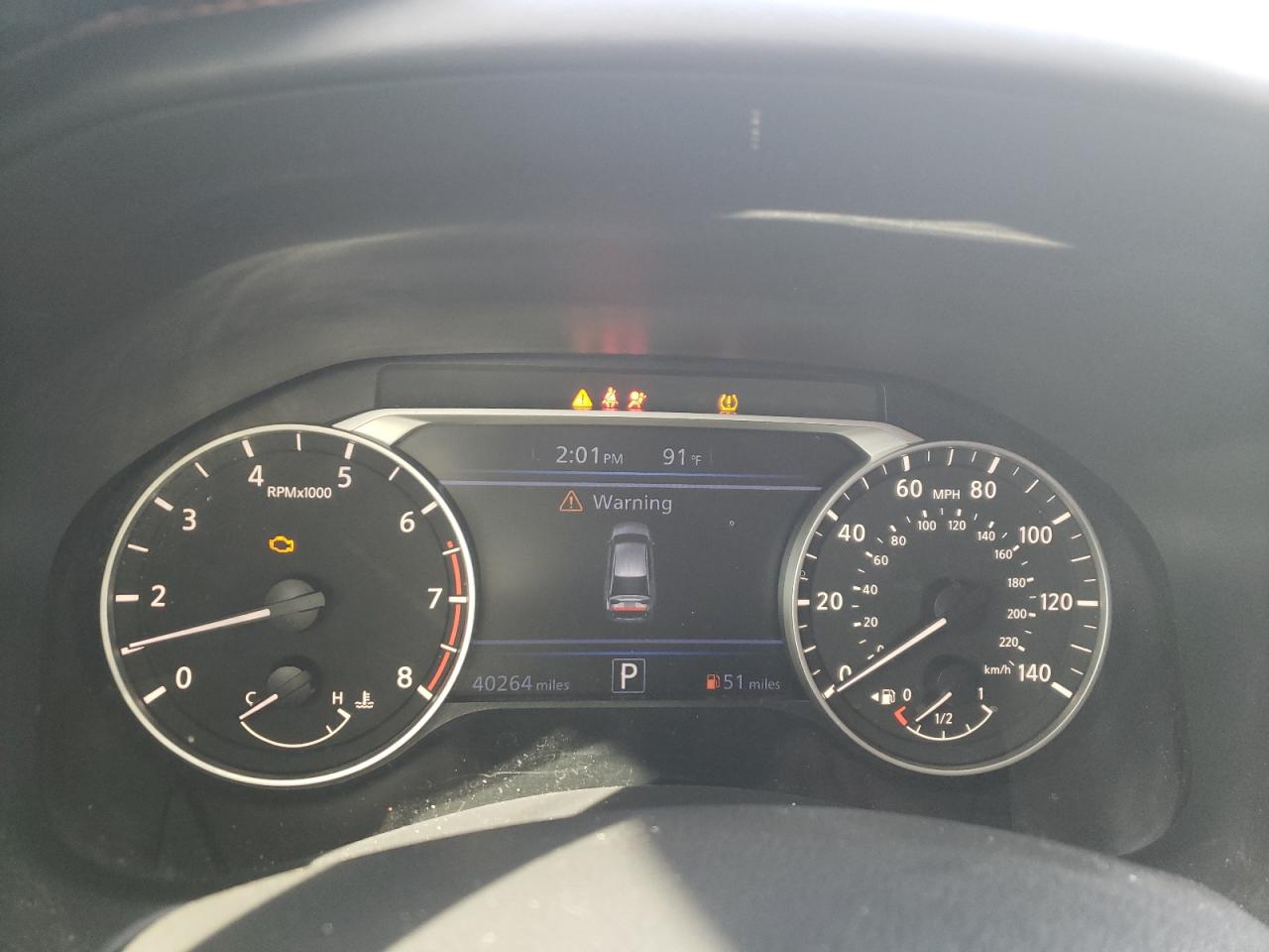 2022 NISSAN ALTIMA SR VIN:1N4BL4CV5NN364624