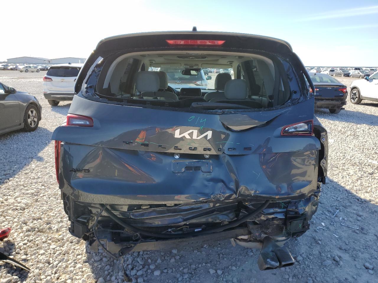 2022 KIA TELLURIDE SX VIN:5XYP5DHC1NG290644