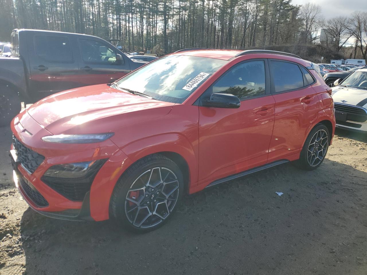 2022 HYUNDAI KONA N BASE VIN:KM8KH3ACXNU003317